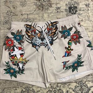 NWT Kinetic streetwear Men's Graphic Athletic Shorts